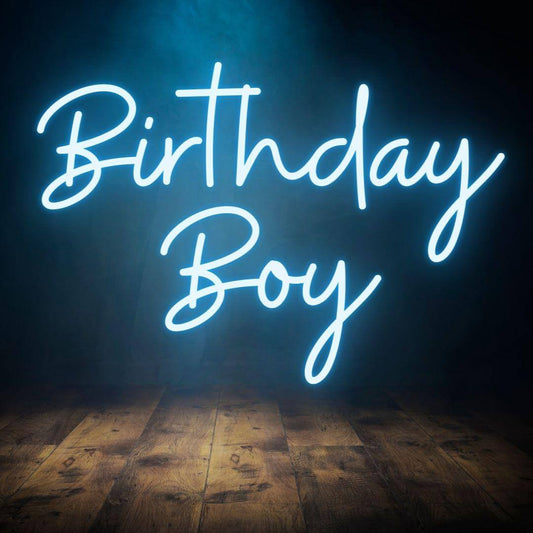 Birthday Boy LED Neon Sign
