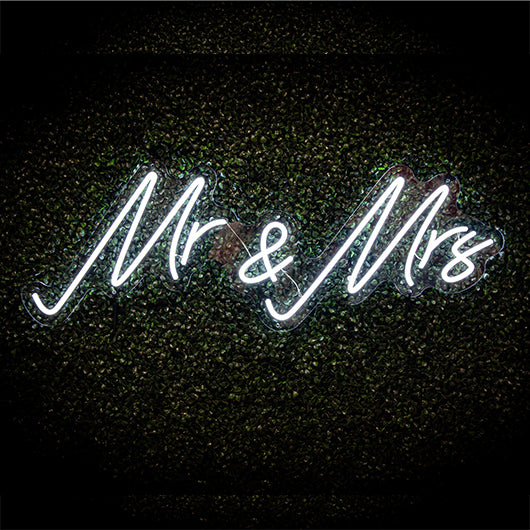 Mr & Mrs LED Neon Sign - My Neon Lights