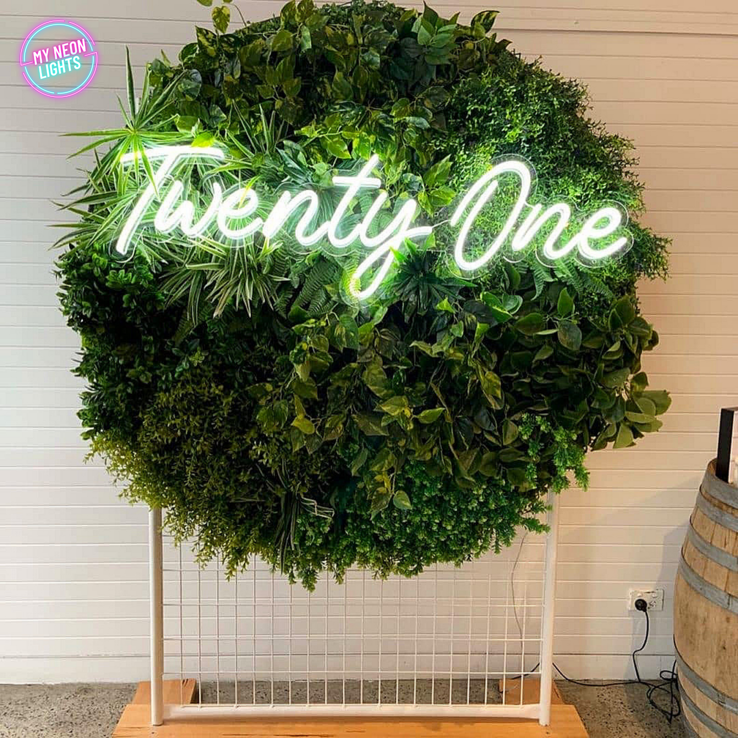 Twenty One LED Neon Sign - My Neon Lights