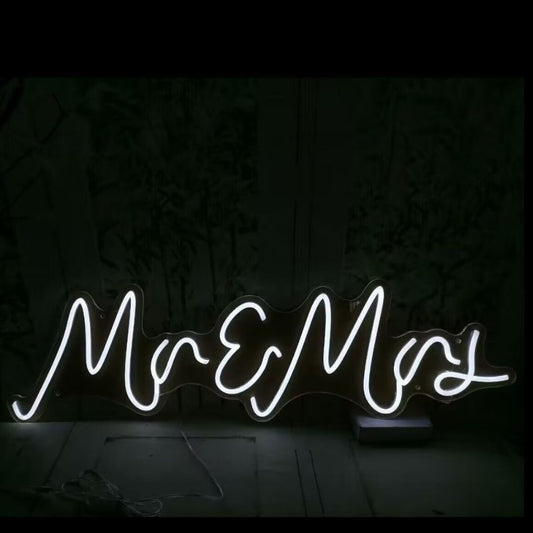 Mr & Mrs LED Neon Sign - My Neon Lights