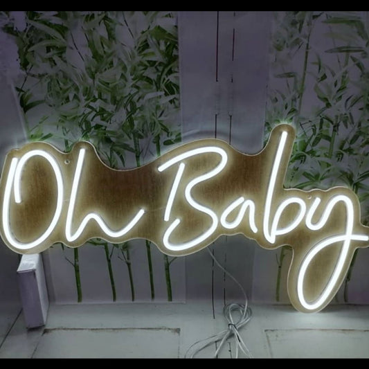 Oh Baby LED Neon Sign - My Neon Lights