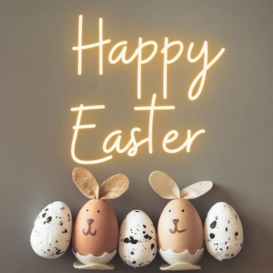 Happy Easter LED Neon Sign - My Neon Lights