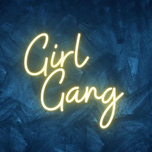 Girl Gang LED Neon Sign - My Neon Lights